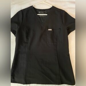 Figs black scrubs set
